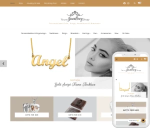 New Zealand affordable web design - Featured website - Your Jewellery Shop NZ