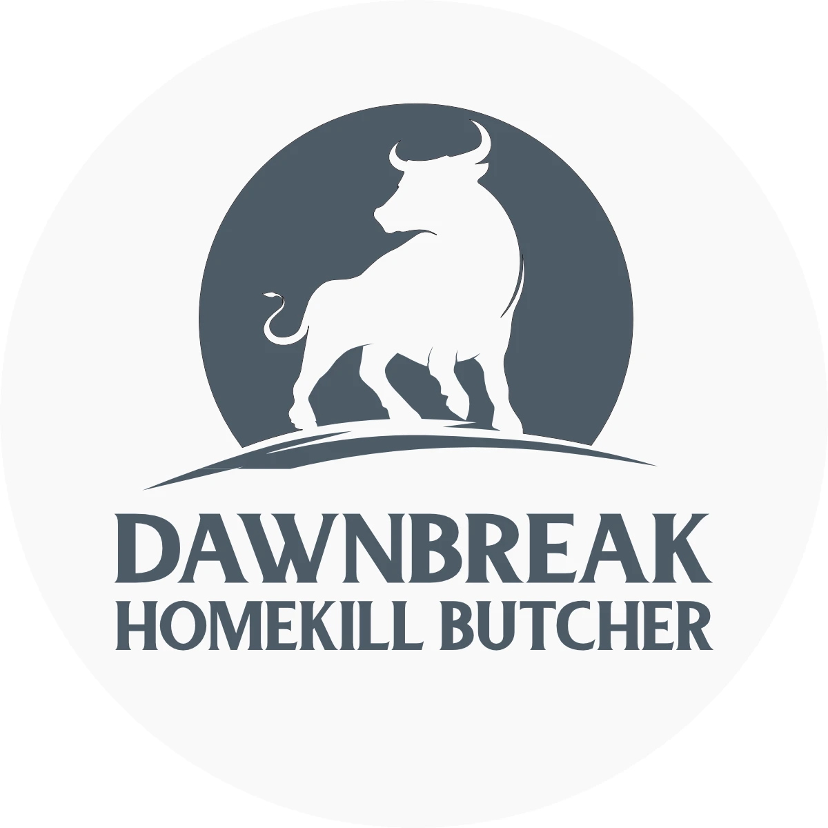 Small Business Webdesign Peregrine Web - Logo Design - Dawnbreak Homekill Butcher