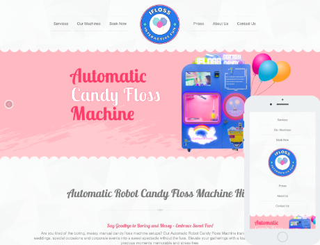 Affordable Web Design Near Me - iFloss Vending