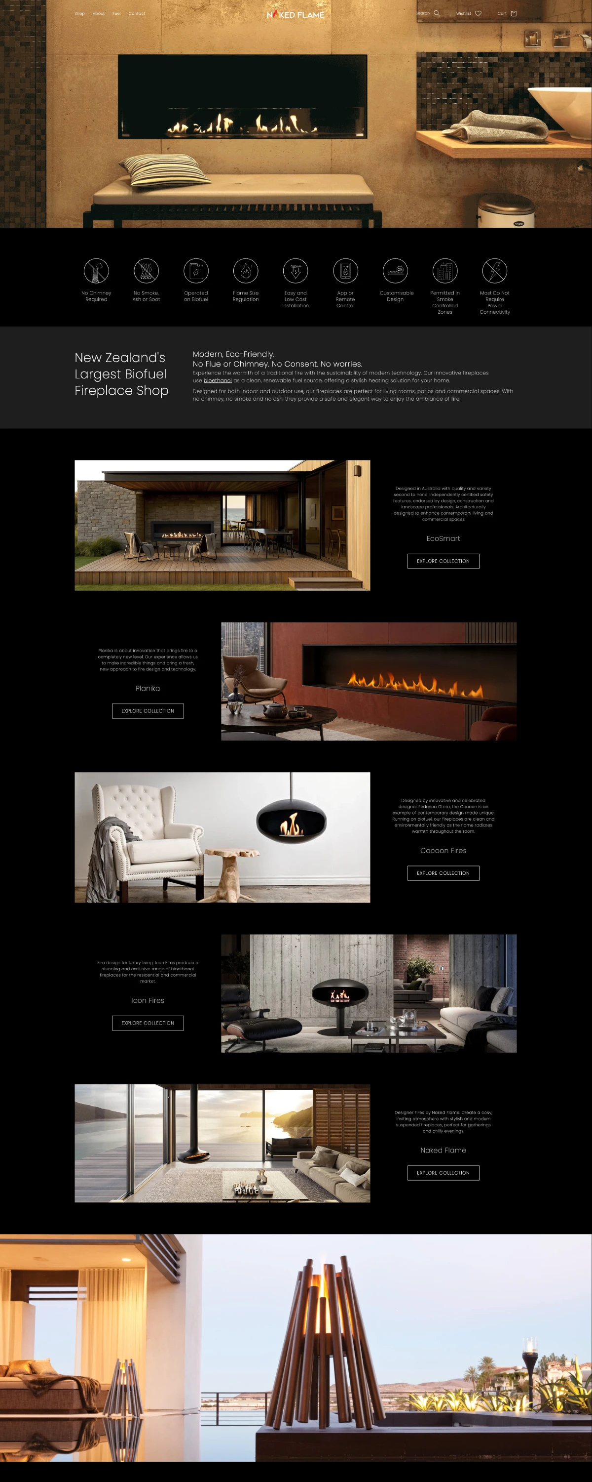 Small Business Webdesign by Peregrine Web - Naked Flame