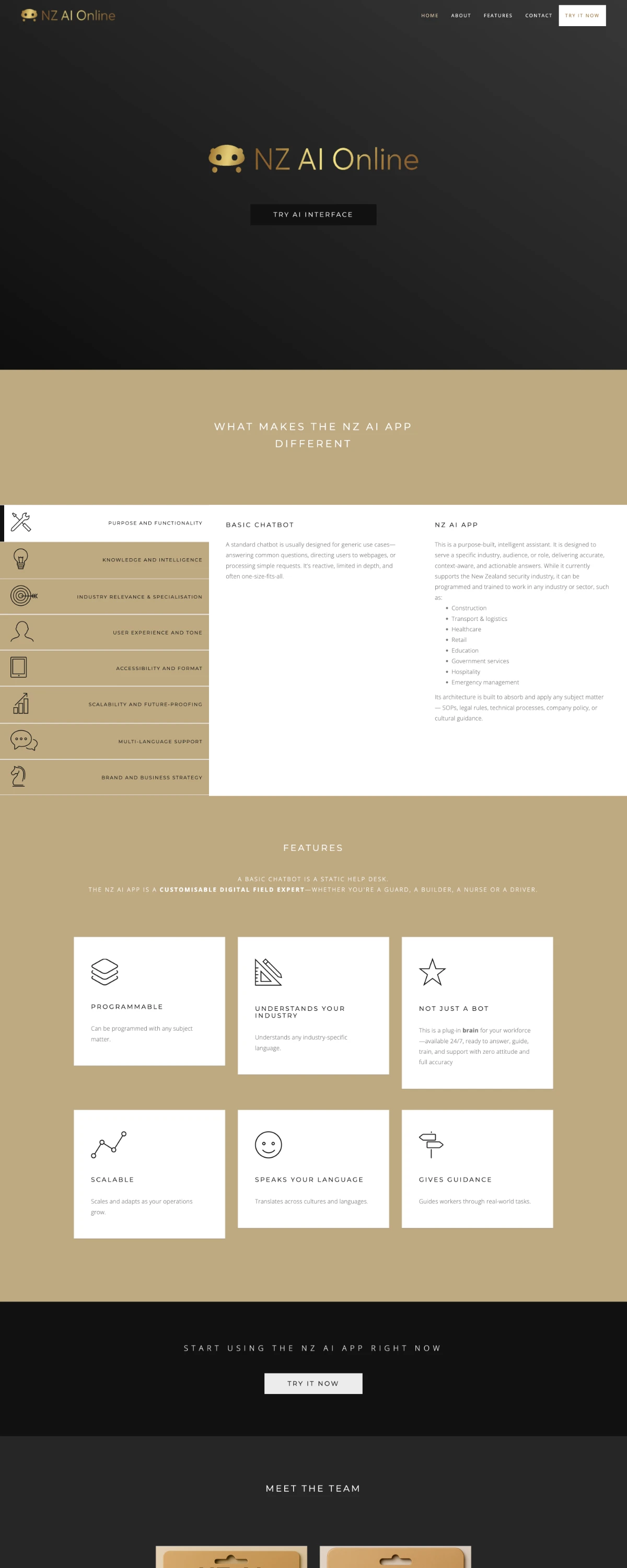 Small Business Webdesign by Peregrine Web - NZ AI Online