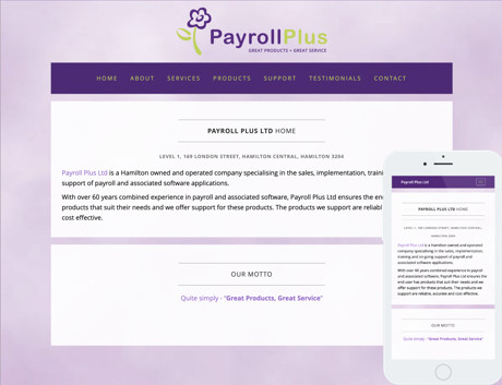 Affordable Web Design Near Me - Payroll Plus