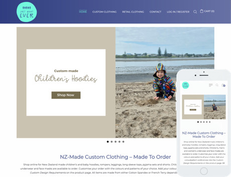 Affordable NZ Webdesign Peregrine Web - Recent Works - Just Whatever